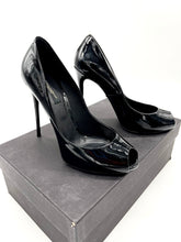 Load image into Gallery viewer, Dolce &amp; Gabbana Patent Leather Peeptoe
