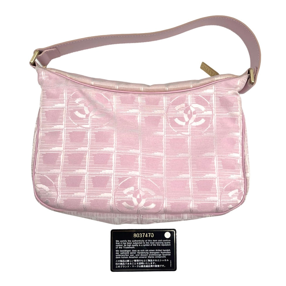 Chanel Pink Travel Line Shoulder Bag – Hunts of New York